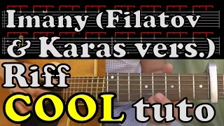 Imany - Don't be so shy - Filatov & Karas version - riff en fingerpicking - tab