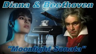Diana Ankudinova & Beethoven  "Moonlight Sonata", Диана Анкудинова и Бетховен  «Лунная соната»