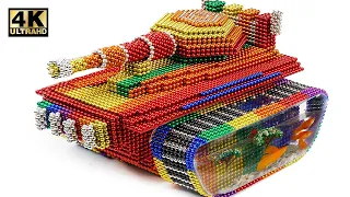 DIY - How To Make Tank From Magnetic Balls and Aquarium (Satisfying) | Magnet World Series