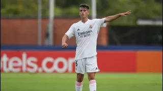 Antonio Blanco - Real Madrid Juvenil A vs Inter Milan (19/08/2020)