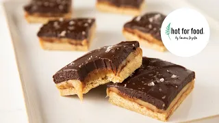 The Best Millionaire Shortbread (Vegan) | hot for food