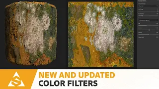 Substance Alchemist 2020.3 New and Updated Color Filters | Adobe Substance 3D