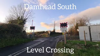 Damhead South Level Crossing (Craigavon) Thursday January 27.01.2022