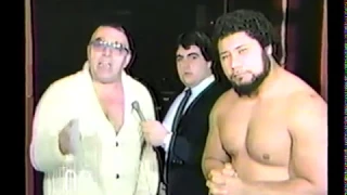 Tarzan Tyler & King Tonga interview about Abdullah the Butcher