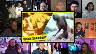 Annie And Reiner Transforms || Attack On Titan S4 Ep26 / Part 2 Ep10 Reaction Mashup