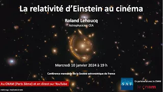 Conférence "La relativité d’Einstein au cinéma"