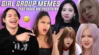 Waleska & Efra react to 'kpop female idols funny moments that makes me... overthink'