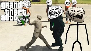 FORMAS DE TROLLEAR EN GTA 5 CON EL MONSTRUO | GTA 5 MOD TROLL