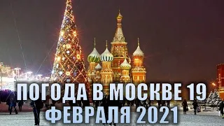Погода в Москве 19 Февраля 2021 | Погода в Москве Сегодня 19.02.2021 Прогноз Погоды на 19.02.2021