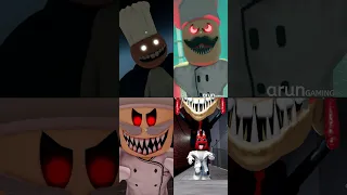 Roblox - THE PIZZERIA VS MR CHEESE'S PIZZA VS PAPA PIZZA'S VS SIR SCARY'S MANSION ALL JUMPSCARE