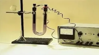 Experiments in Chemistry. The electrolysis of sodium sulfate solution