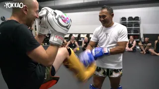 Sparring time for Saenchai & Superlek in Boulder  | YOKKAO Muay Thai Seminar USA Tour 2022