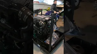 Unboxing New MerCruiser 6.2 L V8 engine with 350 HP
