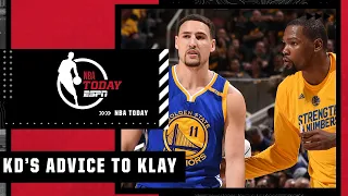 The advice Kevin Durant gave to Klay Thompson | NBA Today