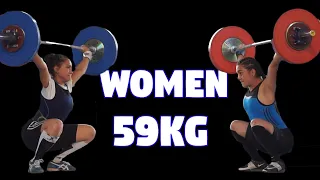 Women 59kg - Highlights - 2019 Greek Weightlifting Championship