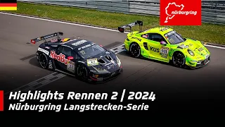 Highlights Rennen 2 | Nürburgring Langstrecken-Serie | 2024