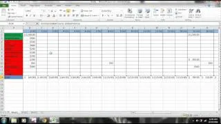 EXCEL - How to Make a Budget - PART 2 -  Personal Finance - TUTORIAL -  www.subjectmoney.com