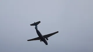 Antonov An-74T (UR-74010) landing 14.04.2020