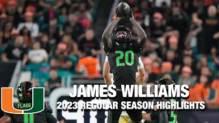 James Williams 2023 Regular Season Highlights | Miami DB