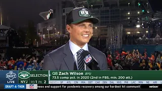 Zach Wilson Draft Interview: “There’s no other team I’d wanna play for besides the Jets.”