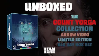 UNBOXED | The Count Yorga Collection | Arrow Video Limited Edition Blu Ray Box Set