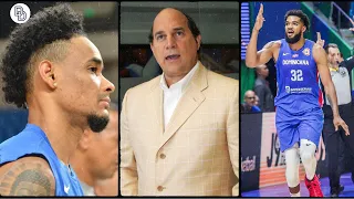 Iván Mieses convencido de que Karl Towns no debió jugar con RD en el Mundial; habla de Víctor Liz