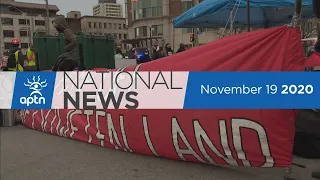 APTN National News November 19, 2020 – Demonstration in Ottawa, Mi’kmaq fishery negotiations