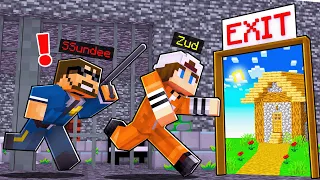 Escape the Cursed PRISON in Minecraft...