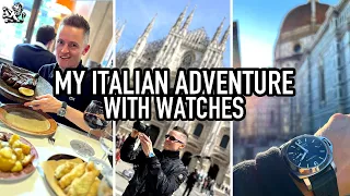 My Dream Trip To Italy With Panerai, Squale, Rolex Watches & More + New Quaranta vs 38mm Luminor Due