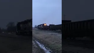 Extremely fouled horn on high hood gp38-2 (credit to the owner)