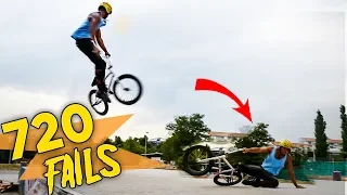 JE TENTE UN 720 EN BMX ?!