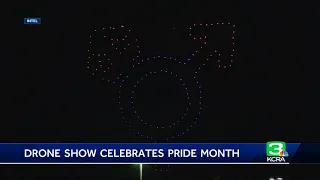 Intel celebrates Pride Month with drone, light show