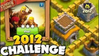 Easy 3 Star the 2012 Challenge (Clash of Clans)