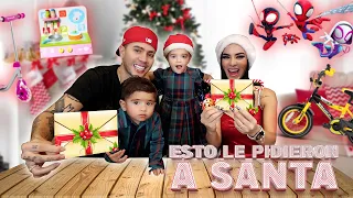 Kima y Juanito le hicieron esta carta a Santa Claus 🎅🏻 Jukilop | Kimberly Loaiza