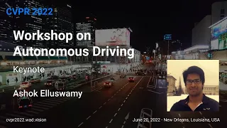 [CVPR'22 WAD] Keynote - Ashok Elluswamy, Tesla
