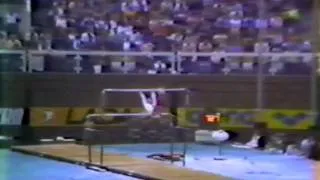 5th T CHN Wang Xiaoyan UB  1983 World Gymnastics Championships 9 600