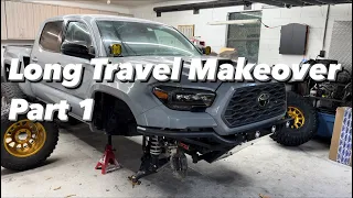 Build update! Part 1 of the long travel Toyota Tacoma build