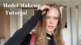 MODEL MAKEUP TUTORIAL - from day to night | Franziska Jetzek