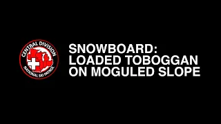 Snowboard Loaded Toboggan Mogul