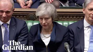 The moment Theresa May loses crucial Brexit deal vote