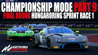 Assetto Corsa Competizione - Championship Mode Part 9 | Sprint Race 1 Hungaroring | Ferrari 488 GT3