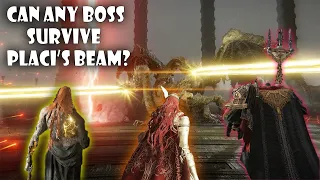 Elden Ring - Placidusax Beam vs ALL Main Bosses