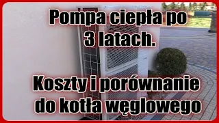 Pompa ciepła po 3 latach, pobór prądu i porównanie kosztów do kotła węglowego. Ustawienia pod PV