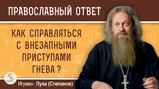 КАК СПРАВЛЯТЬСЯ С ВНЕЗАПНЫМИ ПРИСТУПАМИ ГНЕВА?  Игумен Лука (Степанов)