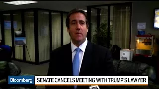 Senate Cancels Meeting With Trump's Lawyer Michael Cohen