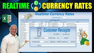How to Create a Realtime Currency Rate Calculator & Converter With Multiple Currencies in Excel