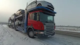 Январский перегон Владивосток-Н. Новгород, начало пути, часть 2