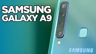 Samsung Galaxy A9 incelemesi | Dünyanın ilk 4 arka kameralı telefonu!