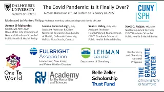 The COVID pandemic: Is it finally over?