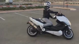 2011 YAMAHA TMAX WHITEMAX 500 ABS AKRAPOVIC ТИМАКС טימקס